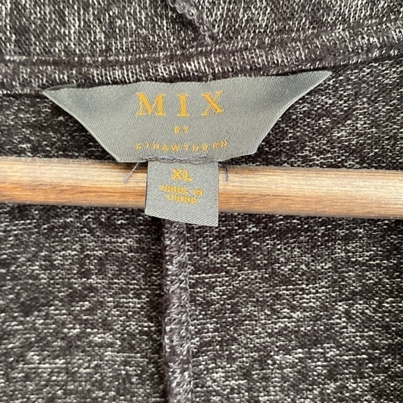 Mix by 41 Hawthorn Womens XL Color Block Open Cardigan - Picture 3 of 4